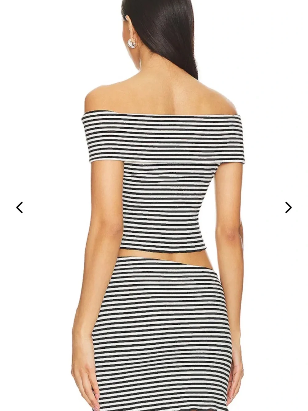 Lovers + Friends Luna Black & White Top - Picture 2 of 7